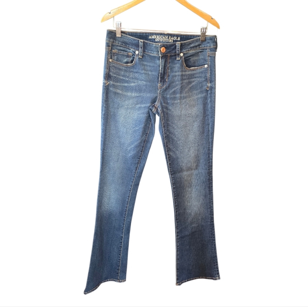 American Eagle Outfitters Blue Boot Cut Jeans